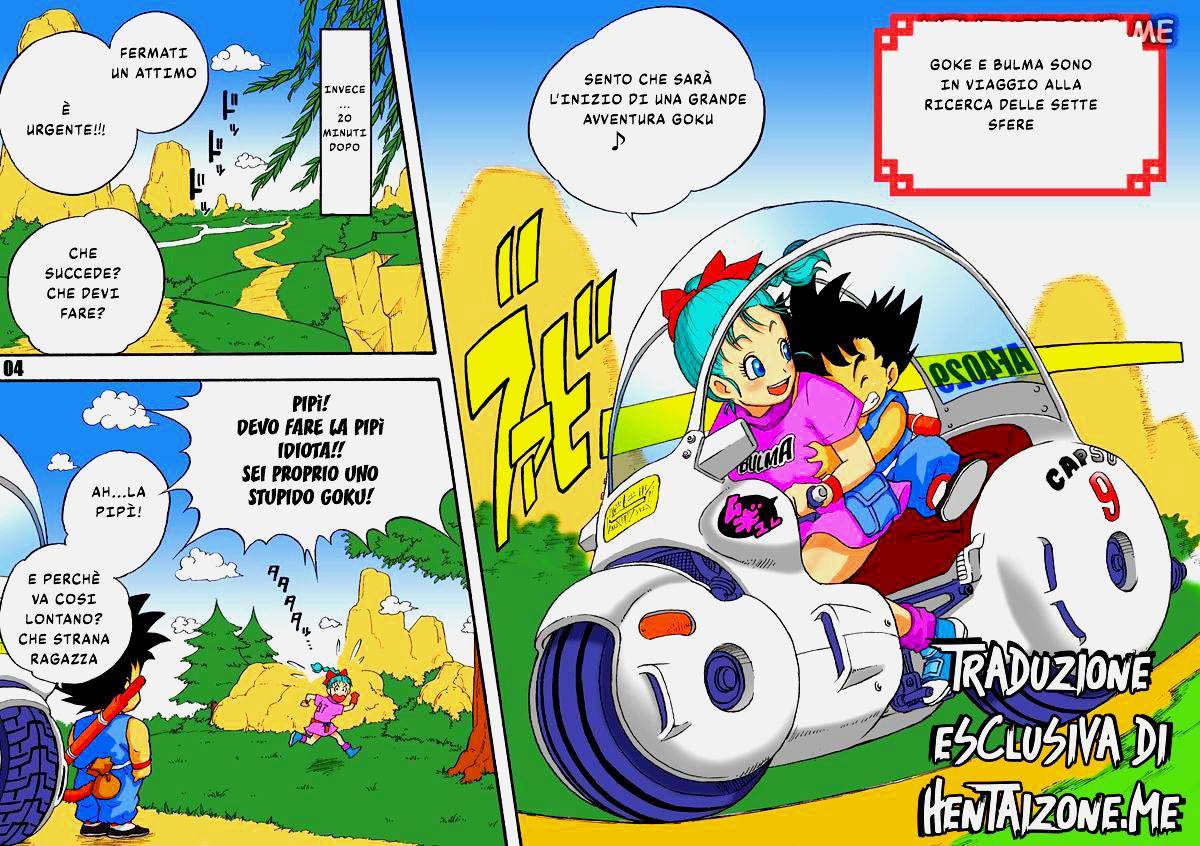 Goku E Bulma Il Viaggio Comincia - FUMETTIPORNO.NET